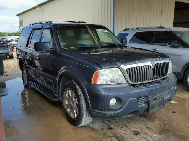 5LMFU27R73LJ30643 - 2003 LINCOLN NAVIGATOR Niebieski zdjęcie 1