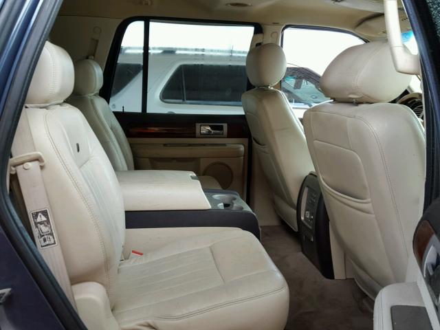 5LMFU27R73LJ30643 - 2003 LINCOLN NAVIGATOR Niebieski zdjęcie 6