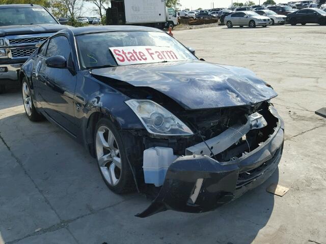 JN1BZ34D08M703859 - 2008 NISSAN 350Z COUPE BLUE photo 1