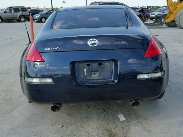 JN1BZ34D08M703859 - 2008 NISSAN 350Z COUPE BLUE photo 10