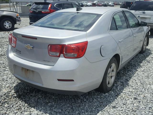 1G11B5SL4FF130087 - 2015 CHEVROLET MALIBU LS 银色 照片 4