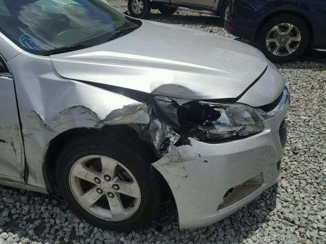 1G11B5SL4FF130087 - 2015 CHEVROLET MALIBU LS 银色 照片 9