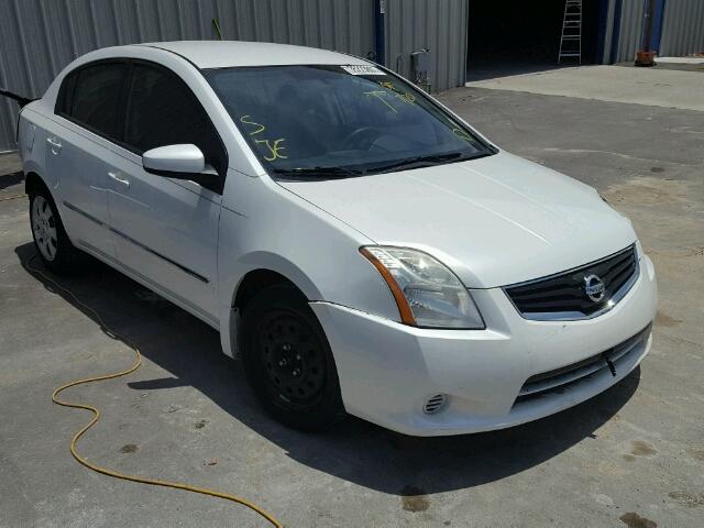 3N1AB6APXAL689808 - 2010 NISSAN SENTRA 2.0 WHITE photo 1