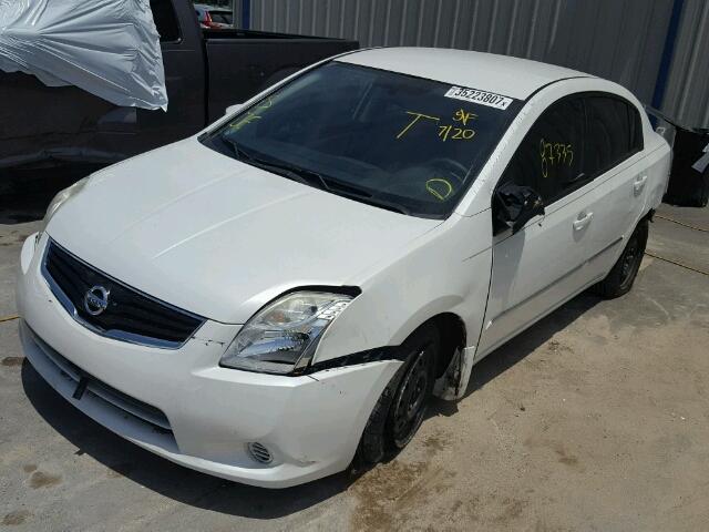 3N1AB6APXAL689808 - 2010 NISSAN SENTRA 2.0 WHITE photo 2