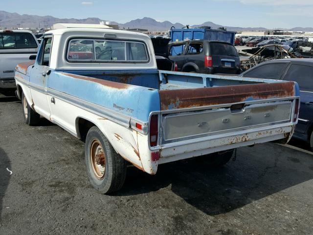 F25HRP49182 - 1972 FORD F-250 TWO TONE photo 3