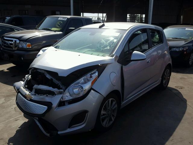 KL8CL6S07GC595399 - 2016 CHEVROLET SPARK EV 2 SILVER photo 2