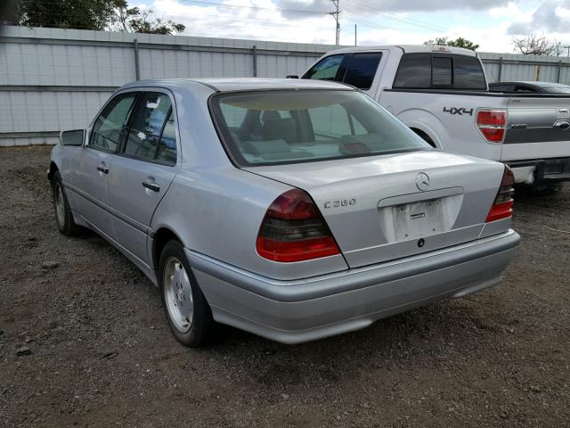 WDBHA29G5WA579371 - 1998 MERCEDES-BENZ C 280 SILVER photo 3