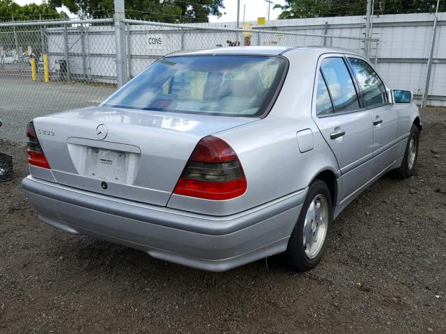 WDBHA29G5WA579371 - 1998 MERCEDES-BENZ C 280 SILVER photo 4