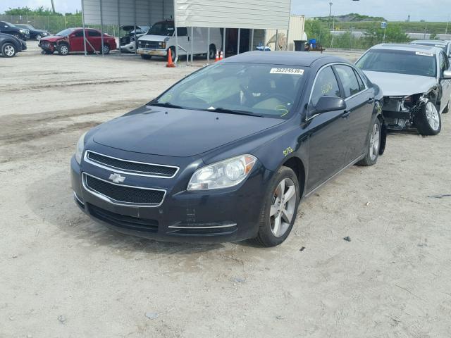 1G1ZC5E16BF115224 - 2011 CHEVROLET MALIBU 1LT 黑色 照片 2