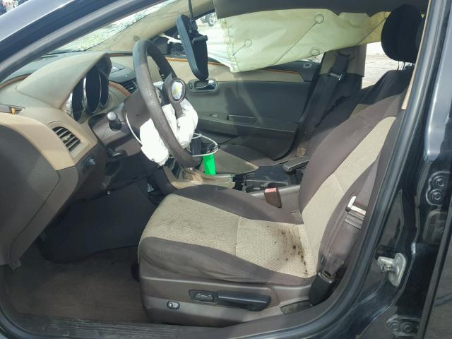 1G1ZC5E16BF115224 - 2011 CHEVROLET MALIBU 1LT 黑色 照片 5
