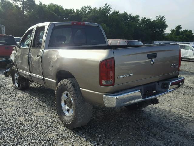3D7KS28C06G179776 - 2006 DODGE RAM 2500 S თაფლისფერი ფოტო 3
