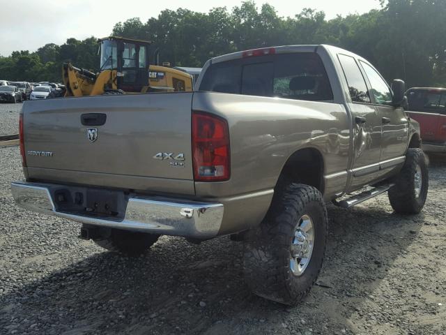 3D7KS28C06G179776 - 2006 DODGE RAM 2500 S თაფლისფერი ფოტო 4