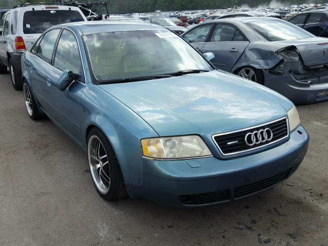 WAUED54B9YN085452 - 2000 AUDI A6 2.7T QU BLUE photo 1