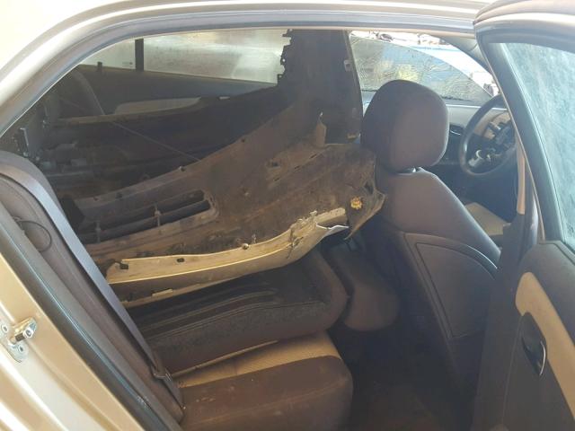 1G1ZG57B08F221039 - 2008 CHEVROLET MALIBU LS TAN photo 6