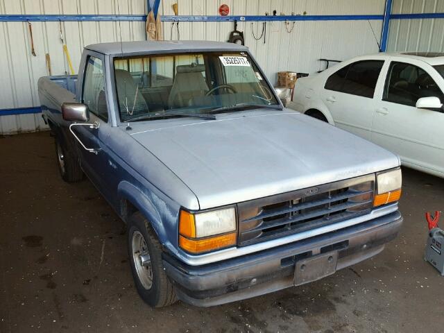 1FTCR10X4MUE48102 - 1991 FORD RANGER BLUE photo 1