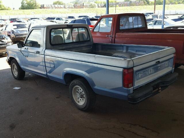 1FTCR10X4MUE48102 - 1991 FORD RANGER BLUE photo 3