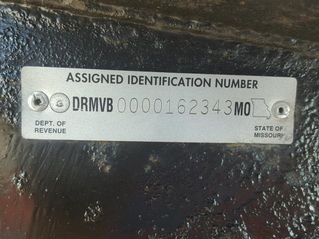 DRMVB0000162343 - 2007 UTILITY TRAILER BLACK photo 10