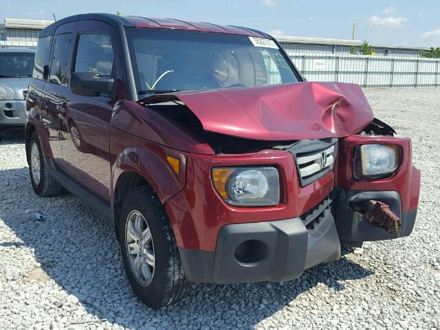 5J6YH28758L002047 - 2008 HONDA ELEMENT EX MAROON photo 1