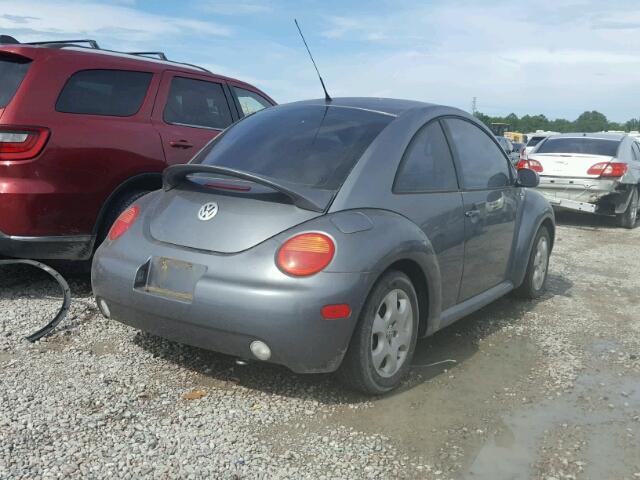 3VWCK21C73M424818 - 2003 VOLKSWAGEN NEW BEETLE გრაფიტი ფოტო 4