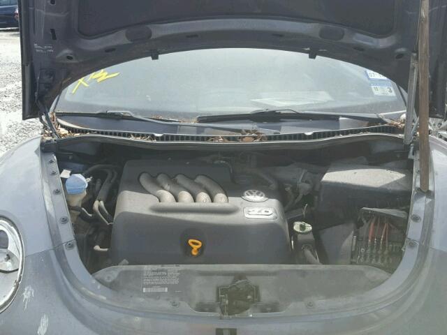 3VWCK21C73M424818 - 2003 VOLKSWAGEN NEW BEETLE გრაფიტი ფოტო 7