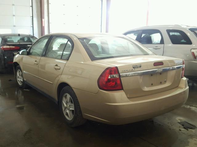 1G1ZT54805F135083 - 2005 CHEVROLET MALIBU LS BEIGE photo 3