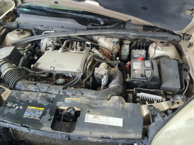 1G1ZT54805F135083 - 2005 CHEVROLET MALIBU LS BEIGE photo 7