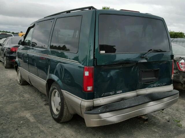 1GNDM19X22B139427 - 2002 CHEVROLET ASTRO GREEN photo 3