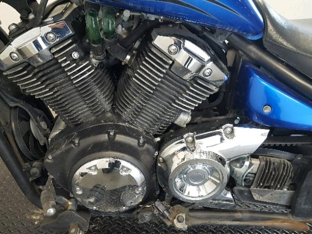 JYAVP33E8BA004140 - 2011 YAMAHA XVS1300 CU BLUE photo 6