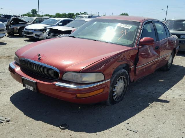 1G4CW52K5V4658464 - 1997 BUICK PARK AVENU MAROON photo 2