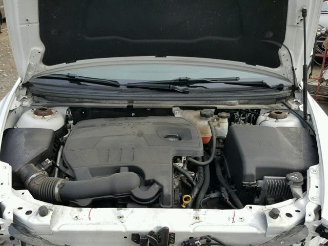 1G1ZE5EU4BF358597 - 2011 CHEVROLET MALIBU LTZ WHITE photo 7