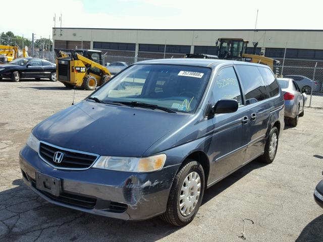 5FNRL18533B082851 - 2003 HONDA ODYSSEY LX GRAY photo 2