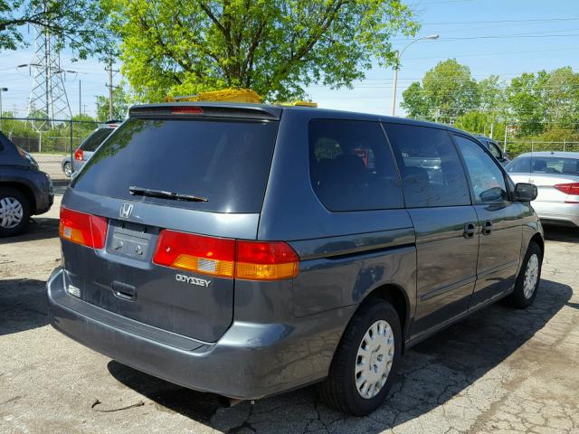 5FNRL18533B082851 - 2003 HONDA ODYSSEY LX GRAY photo 4