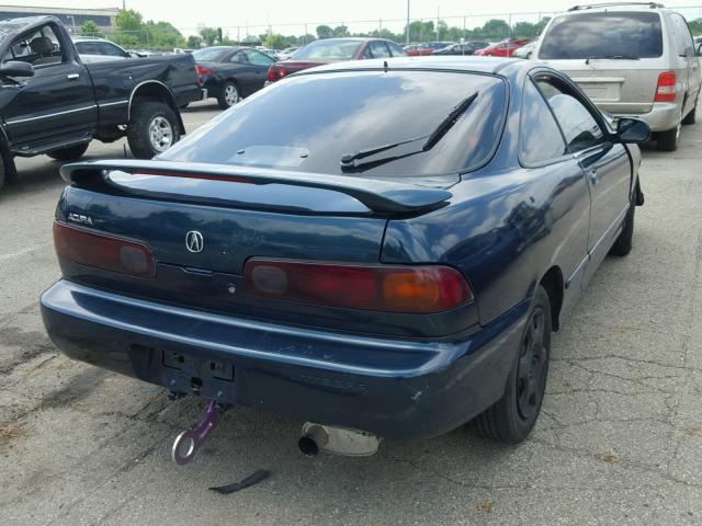 JH4DC2382TS001423 - 1996 ACURA INTEGRA GS GREEN photo 4