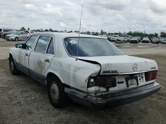 WDBCB25D16A254964 - 1986 MERCEDES-BENZ 300 SDL WHITE photo 3