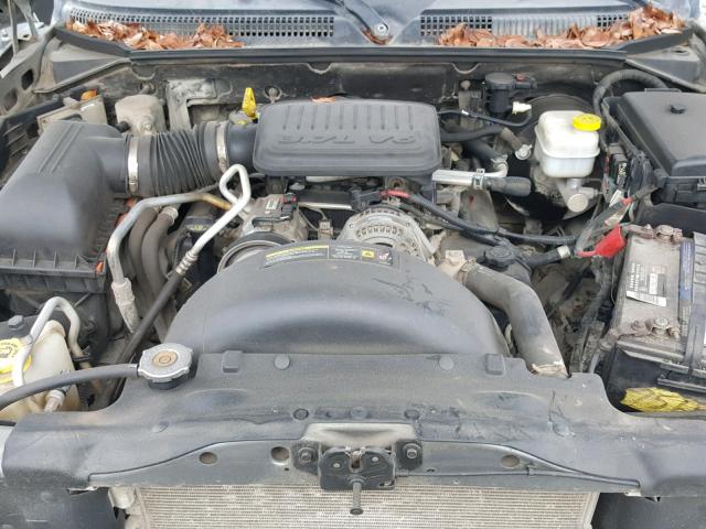 1D7CE3GK4AS175788 - 2010 DODGE DAKOTA SXT GRAY photo 7