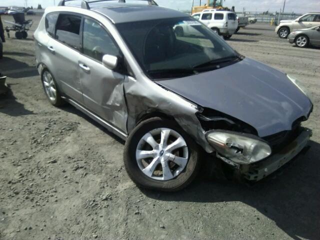 4S4WX85C264415440 - 2006 SUBARU B9 TRIBECA SILVER photo 1