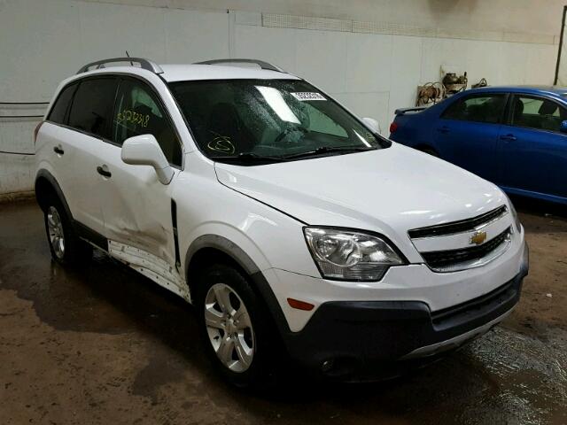 3GNAL2EKXES549701 - 2014 CHEVROLET CAPTIVA LS WHITE photo 1