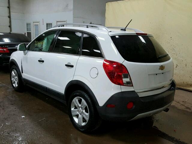 3GNAL2EKXES549701 - 2014 CHEVROLET CAPTIVA LS 白色 照片 3