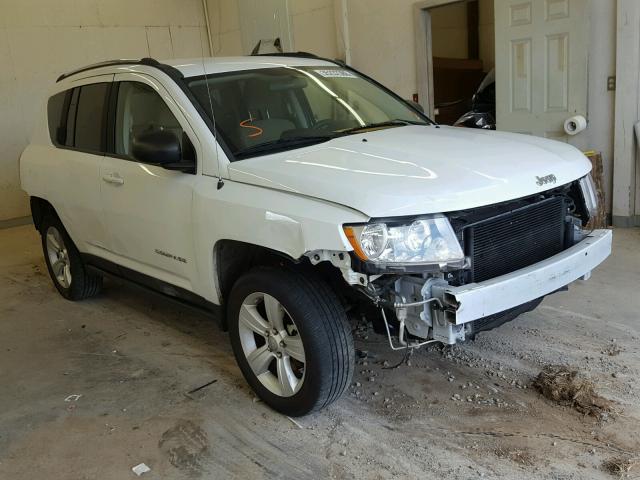 1C4NJDBB8CD625798 - 2012 JEEP COMPASS SP WHITE photo 1