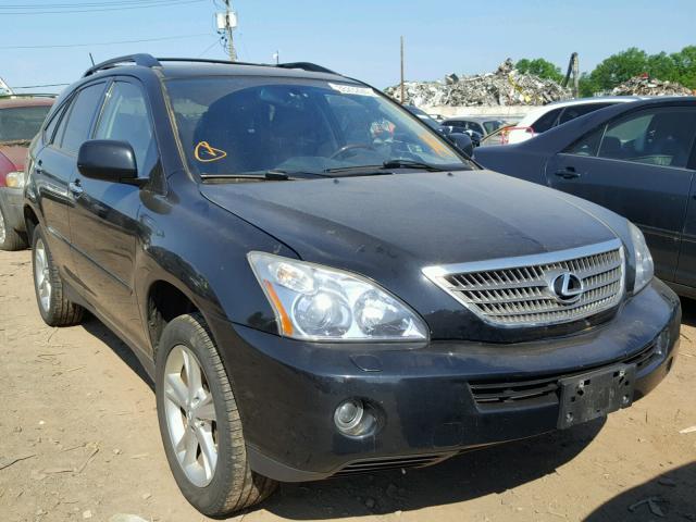 JTJHW31UX82066816 - 2008 LEXUS RX 400H BLACK photo 1