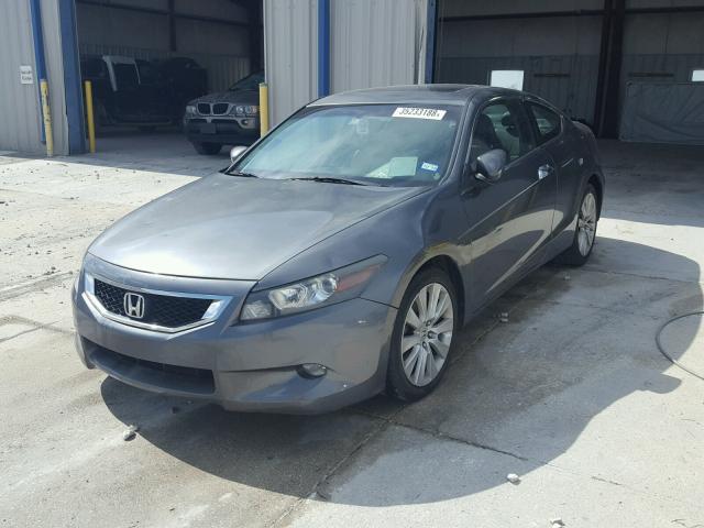 1HGCS2B80AA002138 - 2010 HONDA ACCORD EXL GRAY photo 2