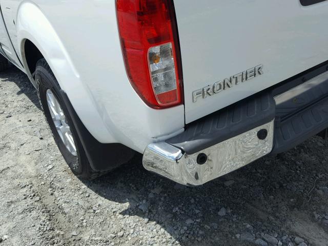 1N6AD0CW2EN772063 - 2014 NISSAN FRONTIER S WHITE photo 9