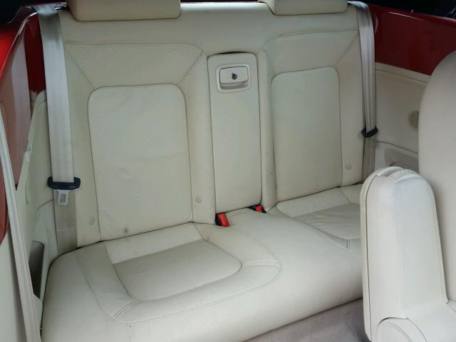 3VWSF31Y67M421321 - 2007 VOLKSWAGEN NEW BEETLE წითელი ფოტო 6