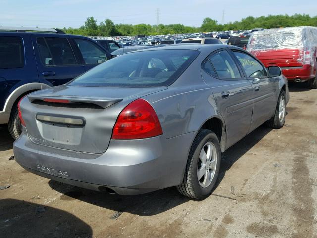 2G2WP552681155136 - 2008 PONTIAC GRAND PRIX GRAY photo 4