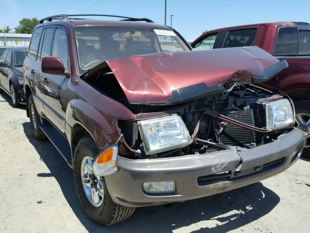 JT3HT05J6W0016440 - 1998 TOYOTA LAND CRUIS BURGUNDY photo 1