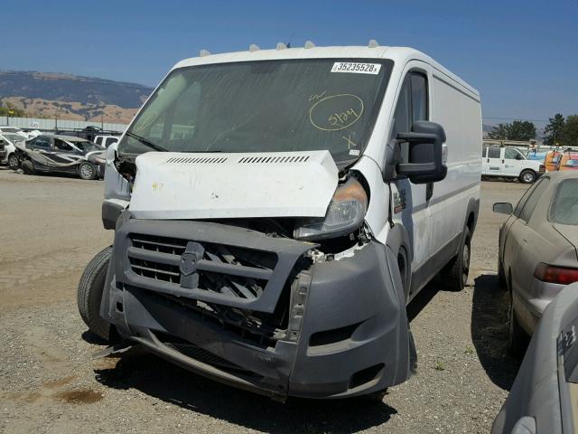 3C6TRVAG6FE512283 - 2015 RAM PROMASTER 白色 照片 2