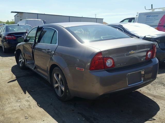 1G1ZC5EU8BF103053 - 2011 CHEVROLET MALIBU 1LT 棕色 照片 3