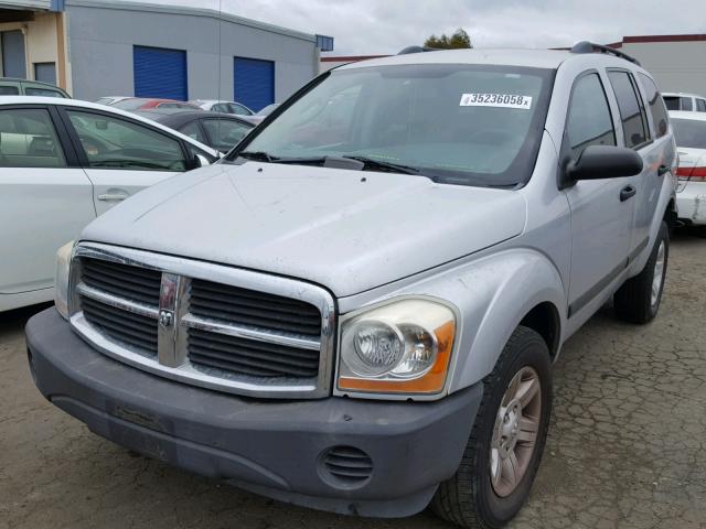 1D4HD38N75F608405 - 2005 DODGE DURANGO ST SILVER photo 2