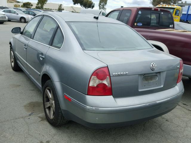 WVWRH63B64P255409 - 2004 VOLKSWAGEN PASSAT GLX SILVER photo 3