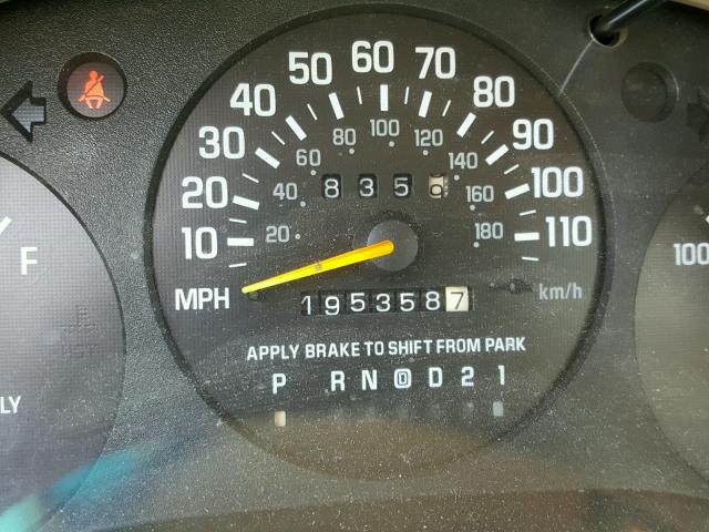 2G1WL52M2X9188852 - 1999 CHEVROLET LUMINA BAS თაფლისფერი ფოტო 8